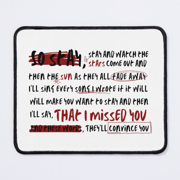 Item preview, Mayday Parade - Your Song designed and sold by qkisakiyoko.