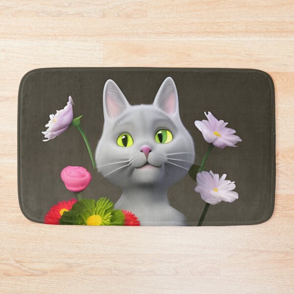 Item preview, Cat Flower 16 designed and sold by Camila Hamdan.