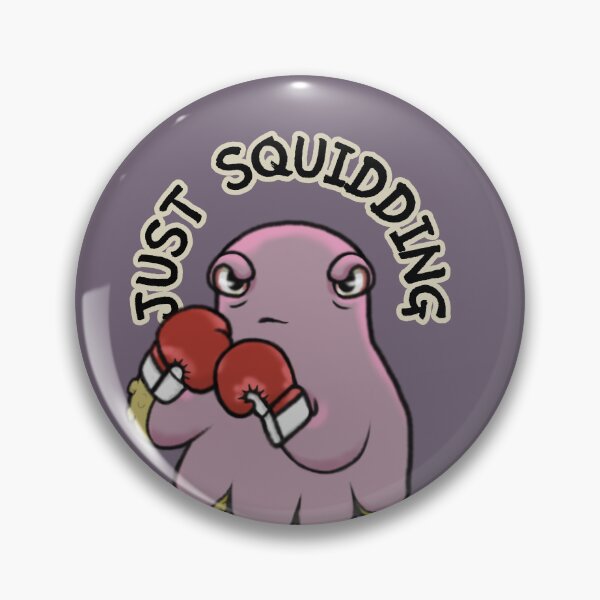 Item preview, Funny Boxing Squid - Just Squidding designed and sold by ViewerEqualsPhoton.