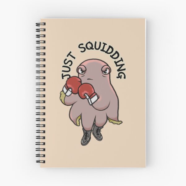 Item preview, Funny Boxing Squid - Just Squidding designed and sold by ViewerEqualsPhoton.