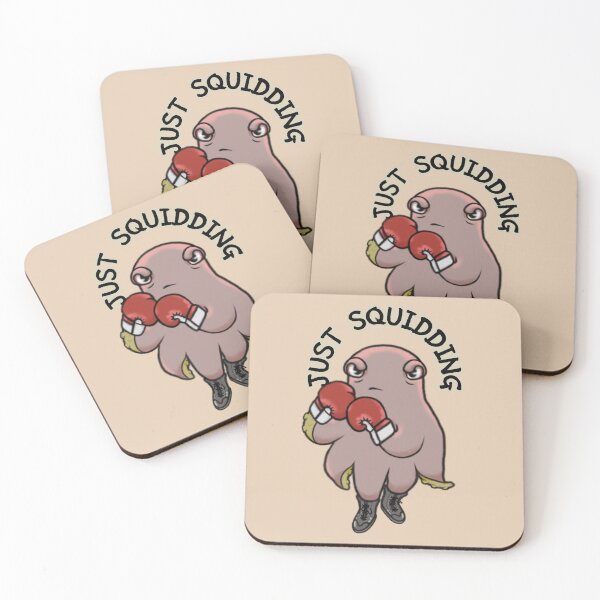 Item preview, Funny Boxing Squid - Just Squidding designed and sold by ViewerEqualsPhoton.