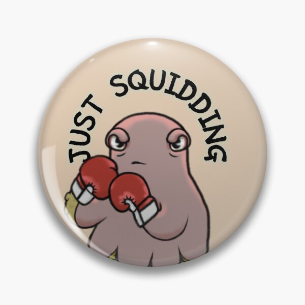 Item preview, Funny Boxing Squid - Just Squidding designed and sold by ViewerEqualsPhoton.