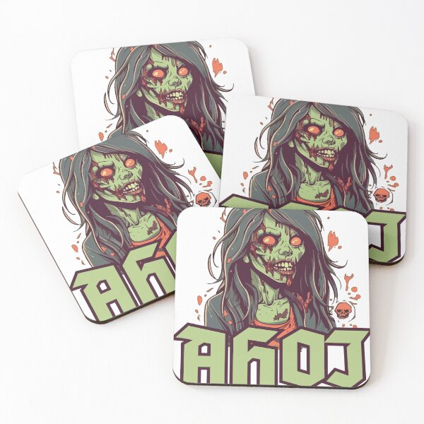 Artikelvorschau, AHOI Zombie Girl entworfen und verkauft von ChiefTurtleShop.