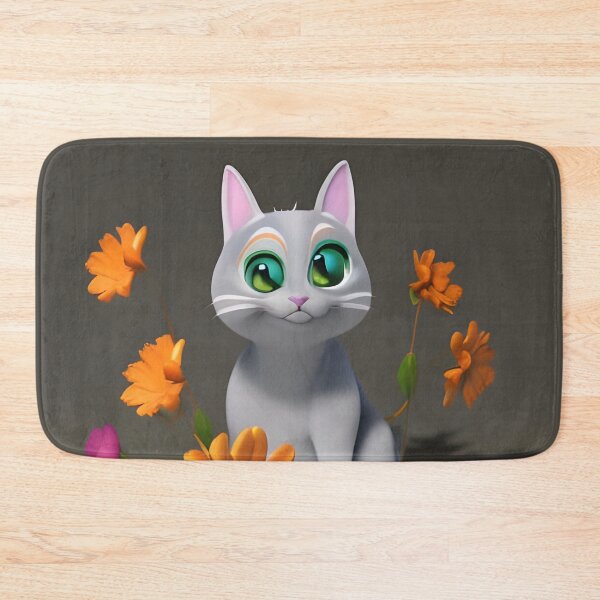 Item preview, Cat Flower 17 designed and sold by Camila Hamdan.