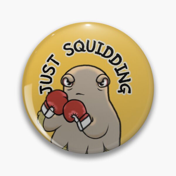 Item preview, Funny Boxing Squid - Just Squidding designed and sold by ViewerEqualsPhoton.