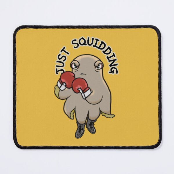Item preview, Funny Boxing Squid - Just Squidding designed and sold by ViewerEqualsPhoton.