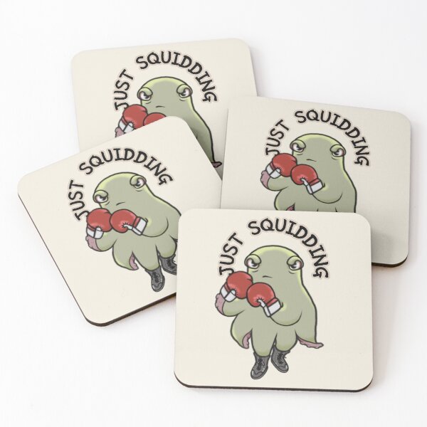 Item preview, Funny Boxing Squid - Just Squidding designed and sold by ViewerEqualsPhoton.