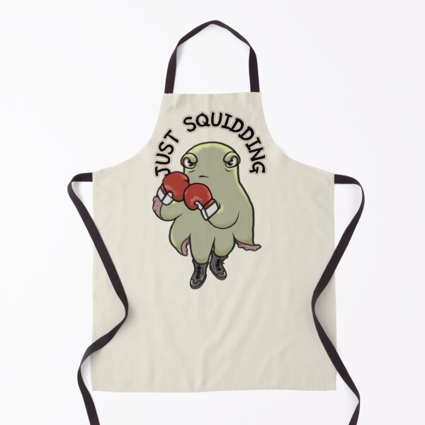 Item preview, Funny Boxing Squid - Just Squidding designed and sold by ViewerEqualsPhoton.
