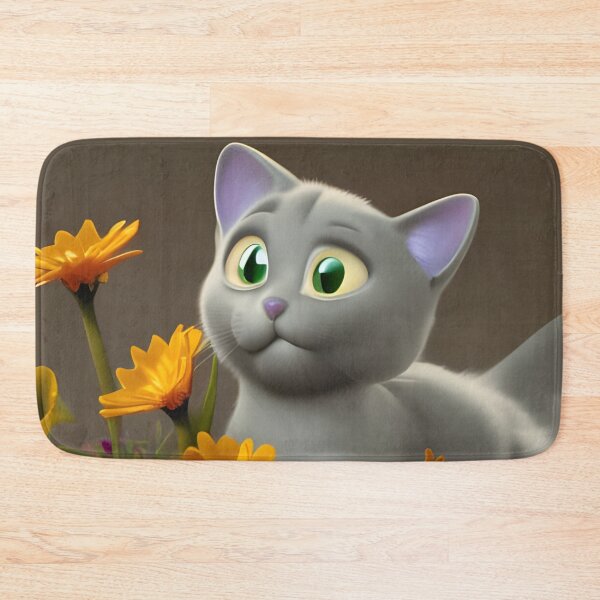 Item preview, Cat Flower 18 designed and sold by Camila Hamdan.