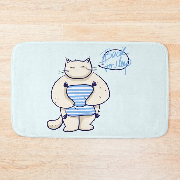 Item preview, Back to sleep says the tired cat designed and sold by IULIART.