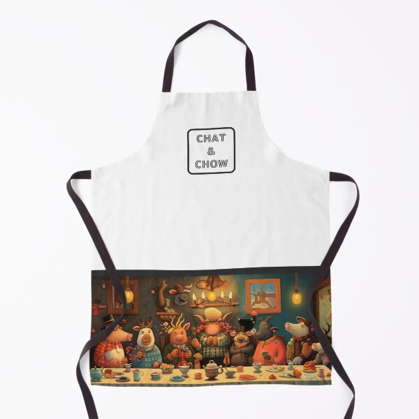 Vista previa del artículo con la obra «"Fiesta folclórica: la cena caprichosa de Sauerbraten"», diseñado y vendido por ChatChow.