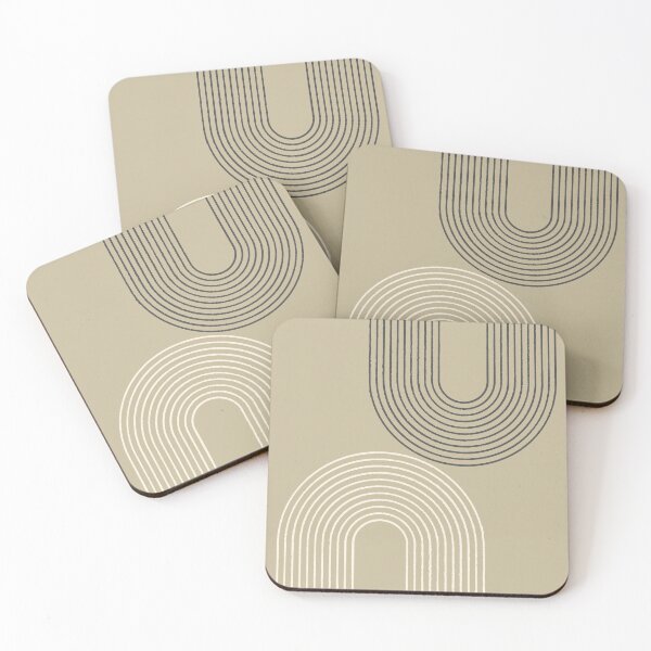 Item preview, Taupe Minimalist Abstract  designed and sold by Sheila Wenzel Ganny.