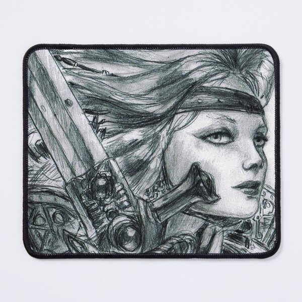 Item preview, The Lady and the Sword designed and sold by Andrew Ast.