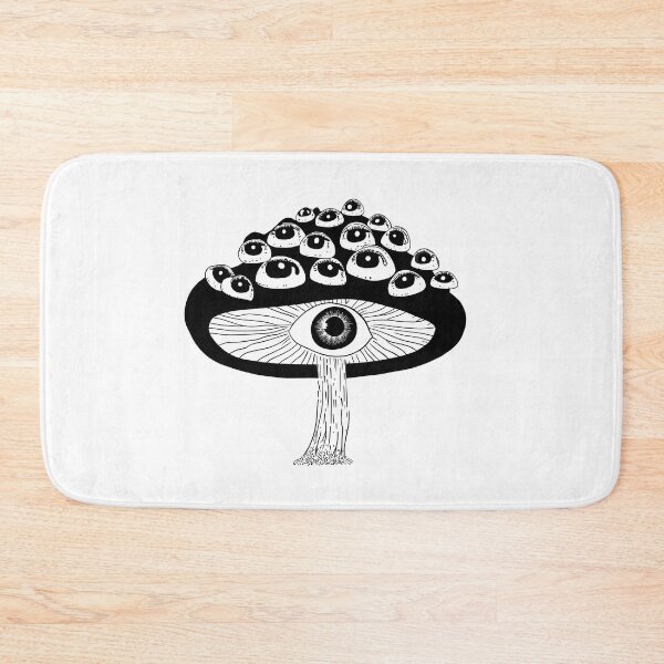 Item preview, Mushroom evil eye designed and sold by veevain.