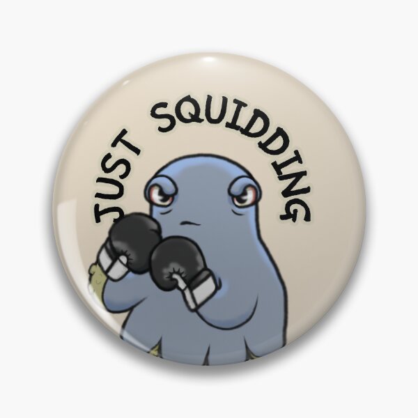 Item preview, Funny Boxing Squid - Just Squidding designed and sold by ViewerEqualsPhoton.
