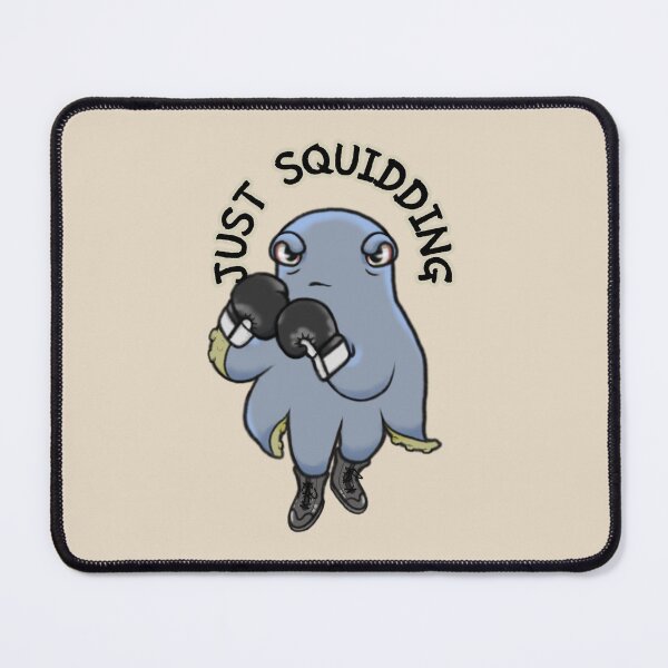 Item preview, Funny Boxing Squid - Just Squidding designed and sold by ViewerEqualsPhoton.