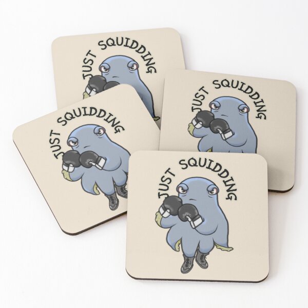 Item preview, Funny Boxing Squid - Just Squidding designed and sold by ViewerEqualsPhoton.