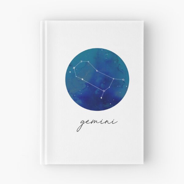 Item preview, Gemini Zodiac Watercolor Constellation designed and sold by aterkaderk.