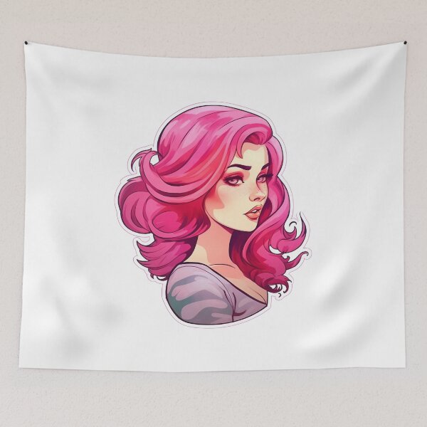 Item preview, Pink Hair Color - Paige designed and sold by AdiRemba.