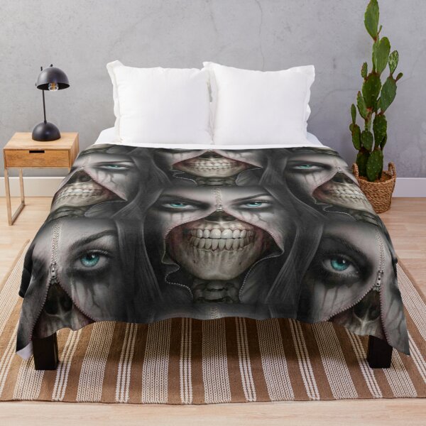 Item preview, SHE DEVIL SKULL designed and sold by michaeltodd.