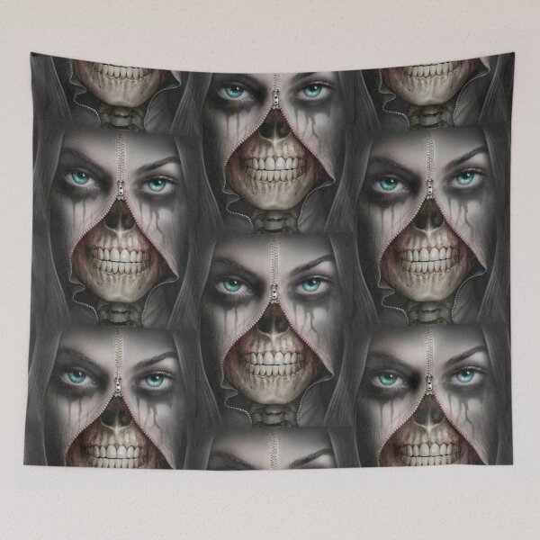 Item preview, SHE DEVIL SKULL designed and sold by michaeltodd.