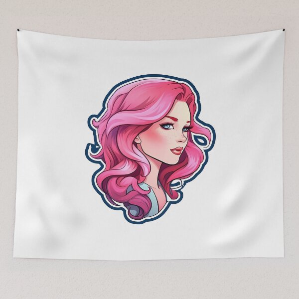 Item preview, Pink Hair Color - Brie designed and sold by AdiRemba.