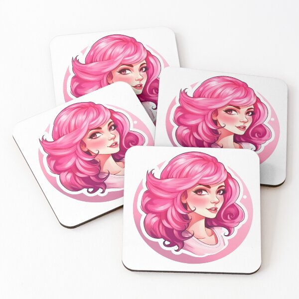 Item preview, Pink Hair Color - Debbie designed and sold by AdiRemba.