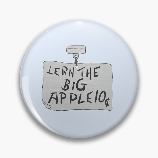 Item preview, Lern the big Apple b+w designed and sold by ht.
