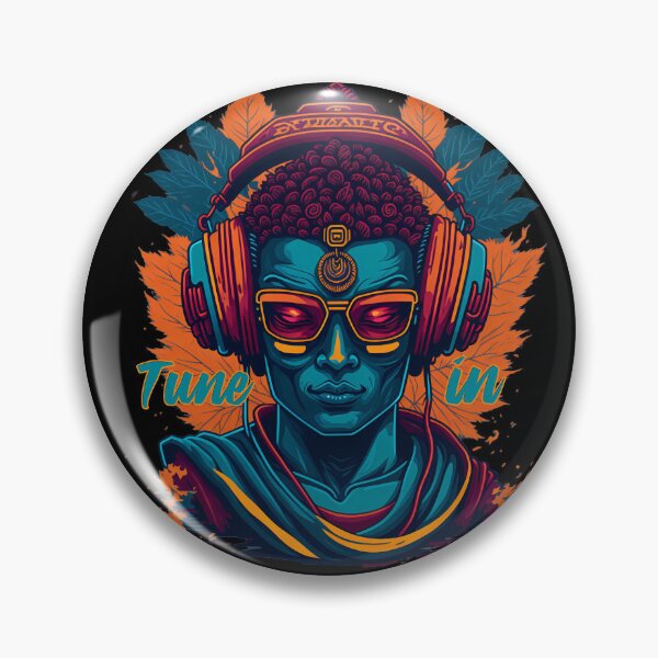 Item preview, Tune In Buddha designed and sold by ZenStickConcept.