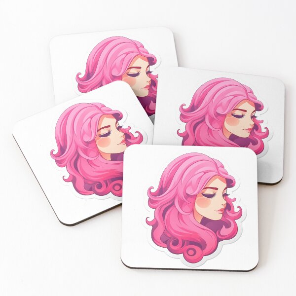 Item preview, Pink Hair Color - Susan designed and sold by AdiRemba.
