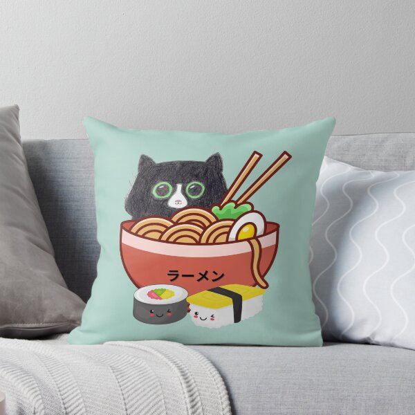 Item preview, Pawsome Ramen Yummy Sushi designed and sold by MailiaCat.