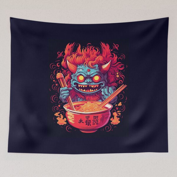 Item preview, Monster Ramen designed and sold by CharlesWuD.
