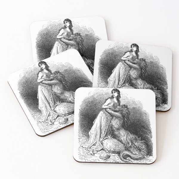 Item preview, Proteus & the Ebudan princess - Gustave Dore designed and sold by forgottenbeauty.