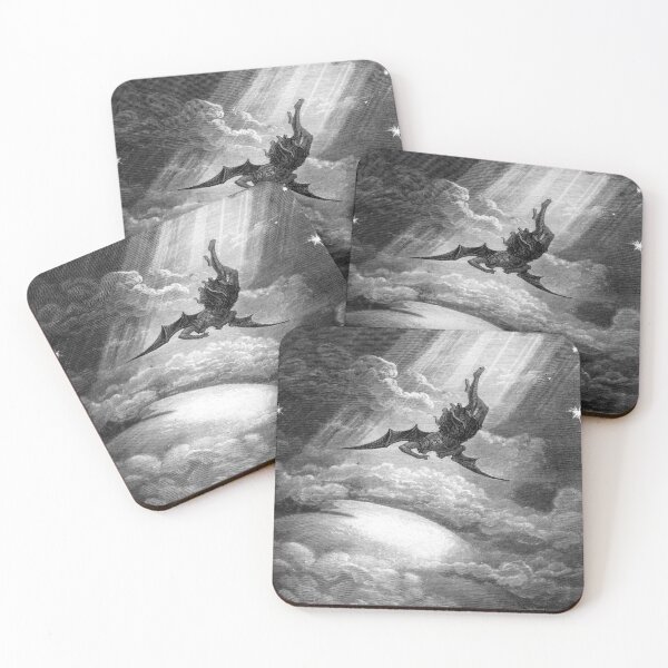 Item preview, The Fall of Satan - Gustave Dore designed and sold by forgottenbeauty.