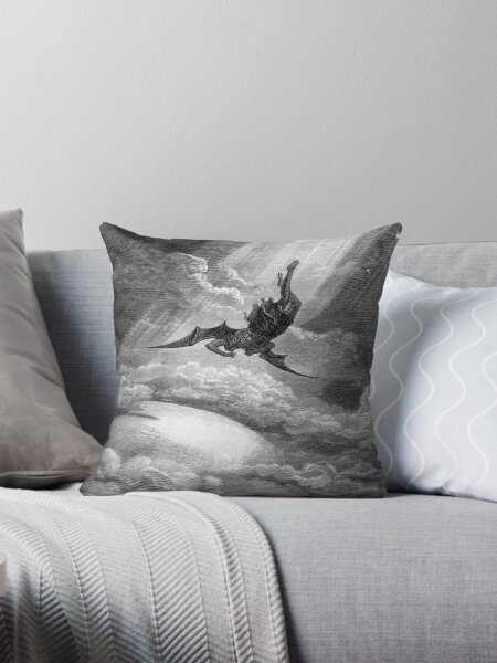 Item preview, The Fall of Satan - Gustave Dore designed and sold by forgottenbeauty.