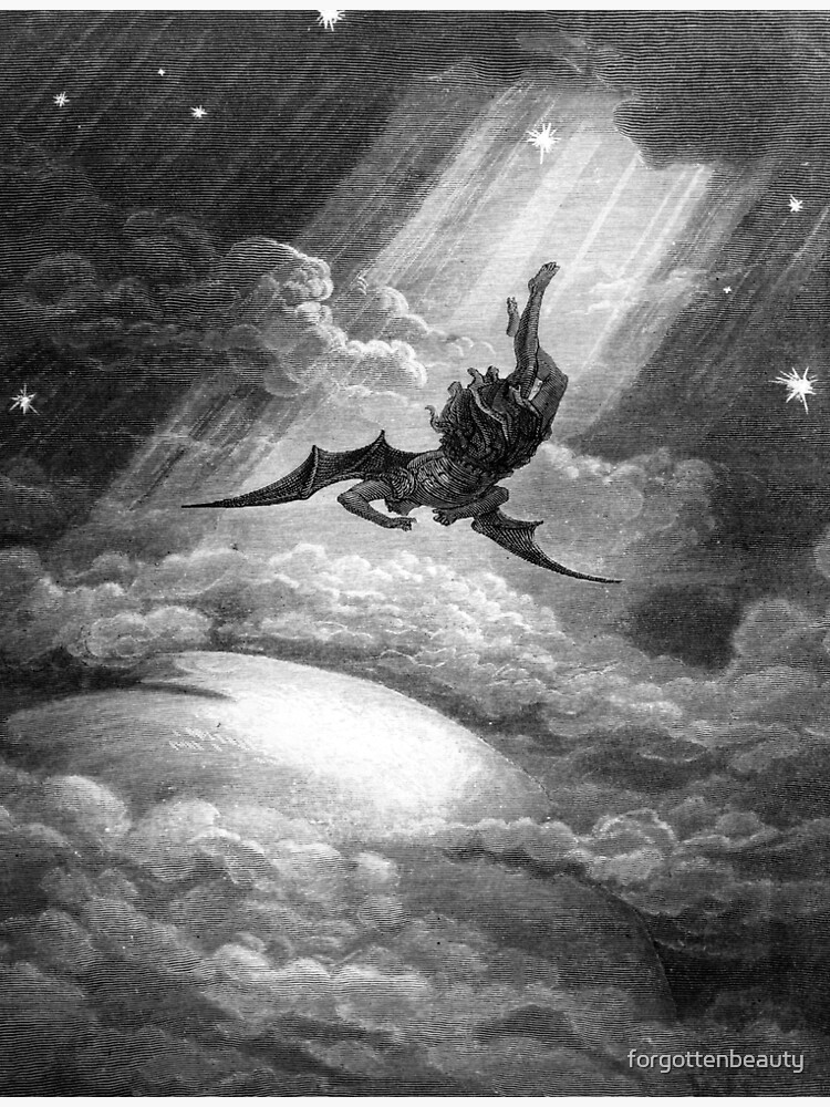 The Fall of Satan - Gustave Dore | Art Print