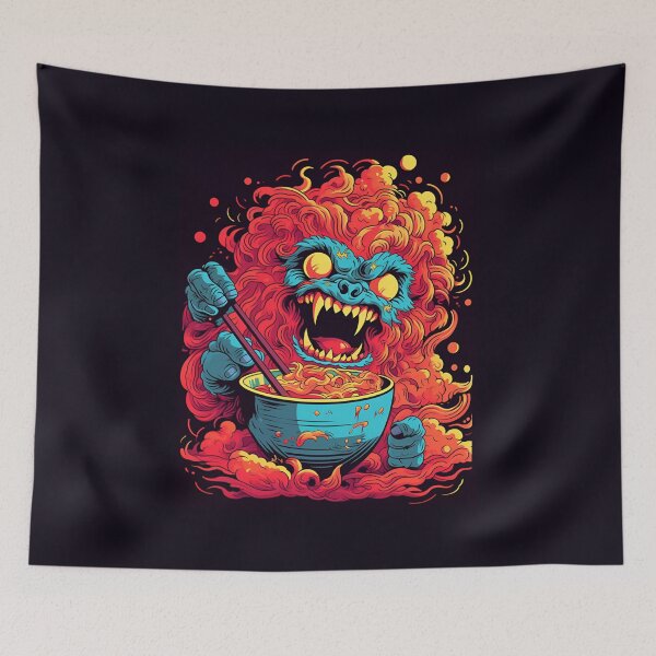 Item preview, Monster Ramen designed and sold by CharlesWuD.