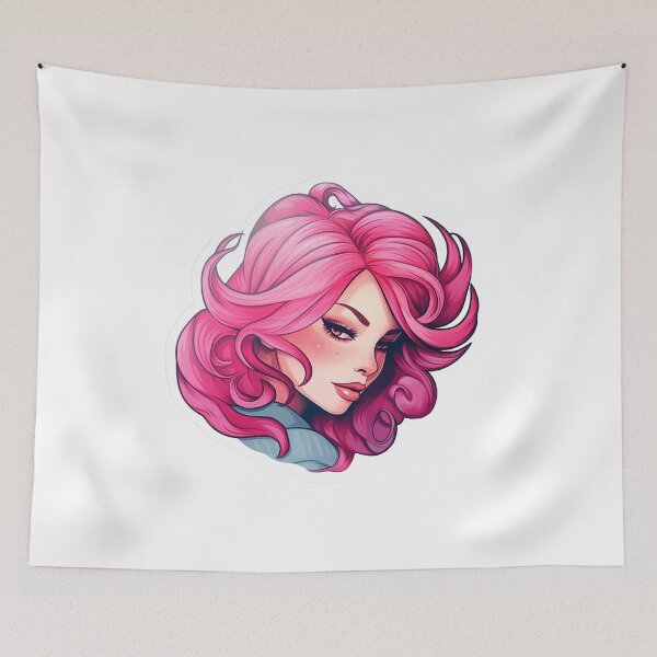 Item preview, Pink Hair Color - Cici designed and sold by AdiRemba.