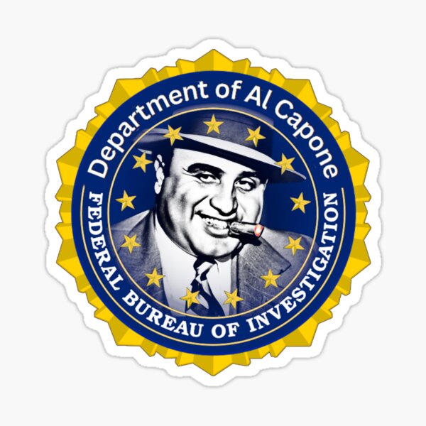 Vista previa del artículo con la obra «El sello oficial del FBI del informe posterior a Durham», diseñado y vendido por Cristina Victoria.
