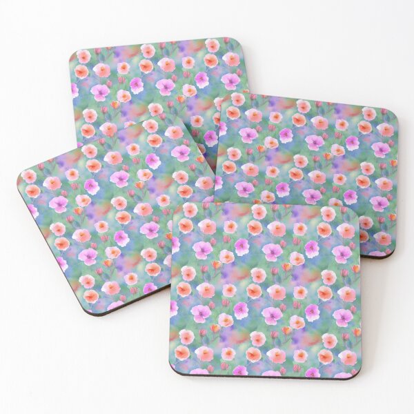 Item preview, Serene Blooms: Exquisite Watercolor Floral Pattern for Art Enthusiasts designed and sold by CelTopSkinz.