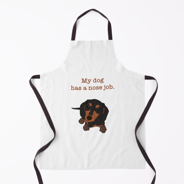 Item preview, My dog has a nose job (Dachshund) designed and sold by montueswtf.