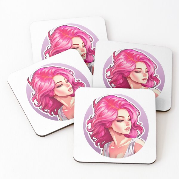 Item preview, Pink Hair Color - Lori designed and sold by AdiRemba.
