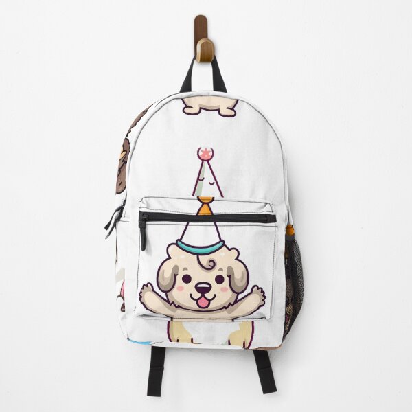 Item preview, Doodle Dogs Wearing Party Hats designed and sold by StudioDBT.