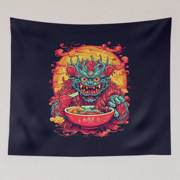 Item preview, Monster Ramen designed and sold by CharlesWuD.