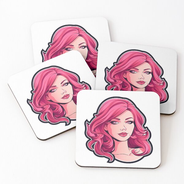Item preview, Pink Hair Color - Lydia designed and sold by AdiRemba.