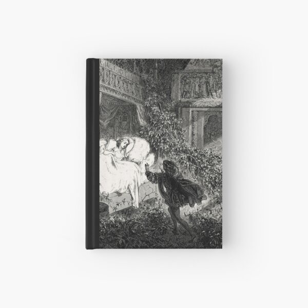 Sleeping Beauty - Gustave Dore Hardcover Journal for Sale by  forgottenbeauty