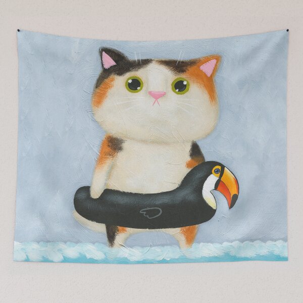 Item preview, At The Beach 5 designed and sold by KilkennyCat Art.