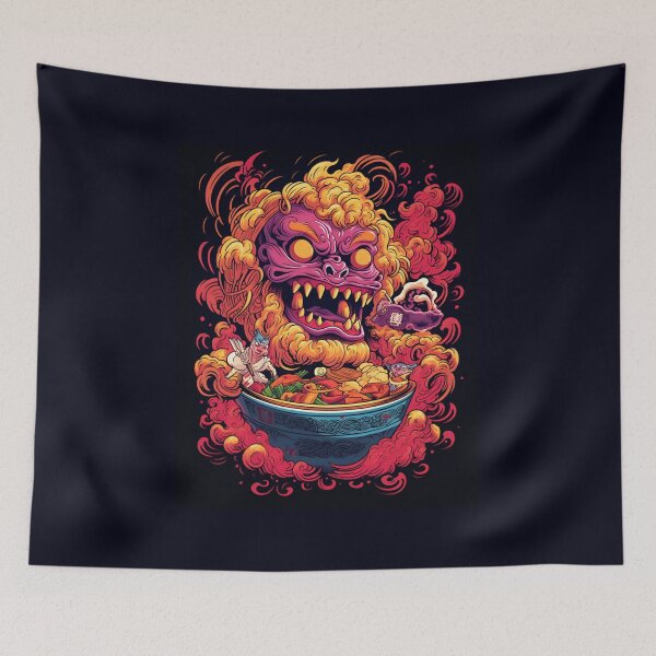 Item preview, Monster Ramen designed and sold by CharlesWuD.