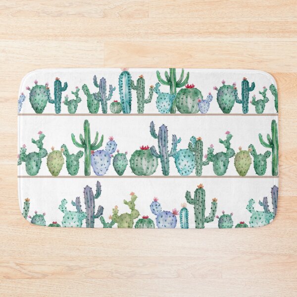 Item preview, Cacti in a Shelf - Watercolor Seamless Pattern Design designed and sold by Chigurena.