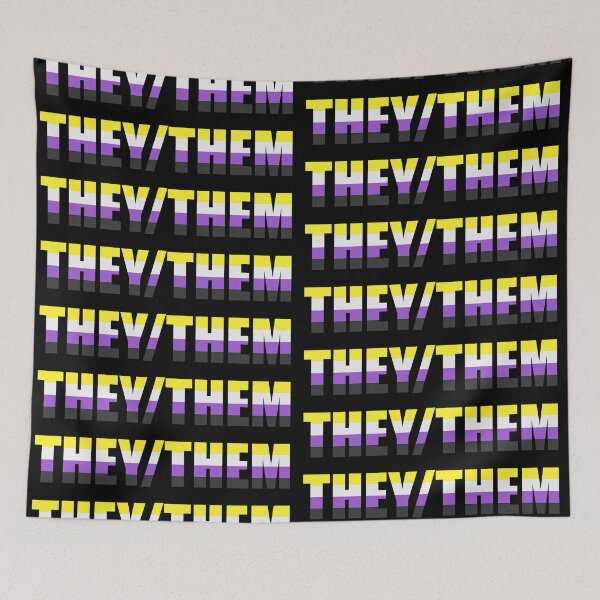 Item preview, They/them designed and sold by Dinneendraws.